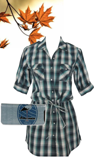 Plaid Leaves