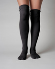 Ivy- Organic Cotton Thigh High Socks