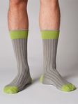 Carlisle-Men's Organic Cotton Fashion Socks