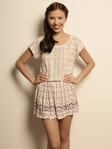 Micro Flower Print Dress
