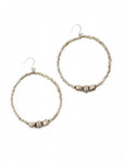 Berhanu: Silver Hoop Earrings