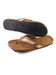 Tan Burlap Sandals