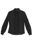 Pintuck Peter Pan Buttondown Shirt
