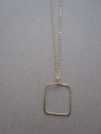 Square Shapes Necklace