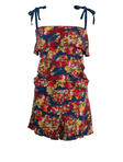 Flower Print Romper
