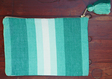 Graident Mint Clutch/Cosmetic Bag